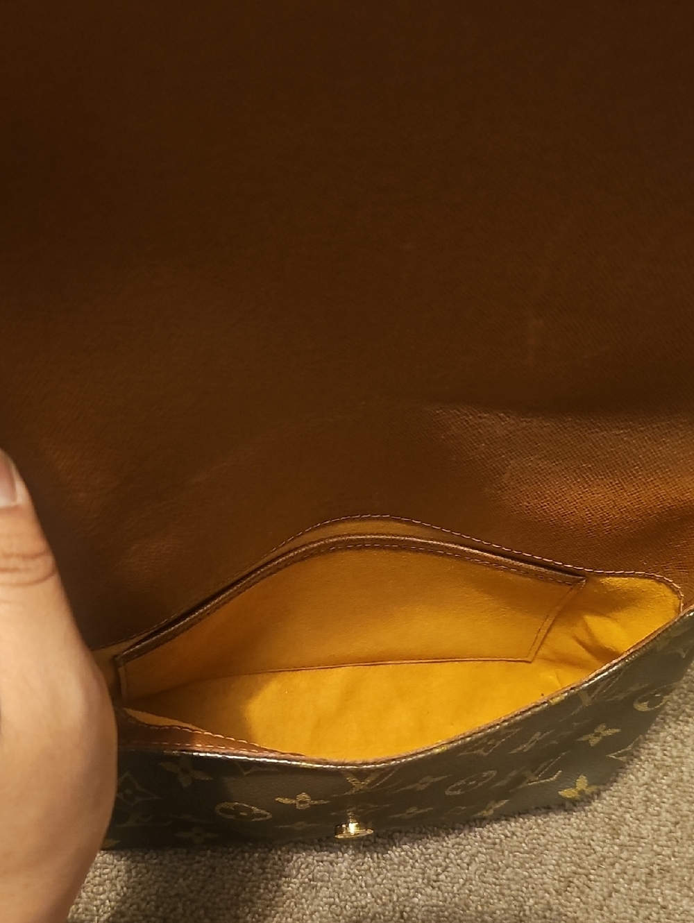 LV monogram shoulder bag - Picture 3 of 7